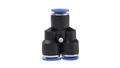 Pneumatic Y Tube-to-Tube Adapter, 9,9 kgf/cm², 990 kPa