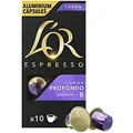 L'OR Espresso Lungo Profondo Kaffeekapseln Kapseln Medium 100 Stück à 0.5 g