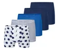 5 Schiesser Kinder-Slipboxer - Jungen - Gr. 116 - dunkelblau