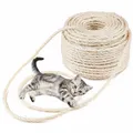 Katzen Kratzseil Sisal 6mm 30m Natur Kratzbaum Zubehör Katzenkratzsäule