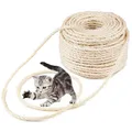 Katzen Kratzbaum Sisal Seil 6mm 30m Natur Kratzen Katzenbaum DIY Reparatur