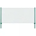 Maschendrahtzaun Mit Pfosten Stahl 25 X 0,75 M Grün - Vidaxl