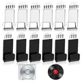 Schallplatten Wandhalterung, 12 Pcs Vinyl Record Hangers Transparent Vinyl Wa...
