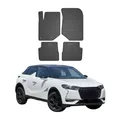 OMAC Gummi Fußmatten kompatibel mit DS DS3 Crossback 2018-2022 Automatten Gummi Schwarz 4X