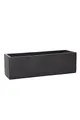 VIVANNO Blumenkasten Balkonkasten Beton anthrazit FLOBO - 18x60x18 cm