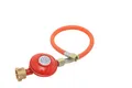 Rothenberger Industrial Set 40 cm Gasschlauch & Druckregler Propan Konstantregler 50 mbar für Heiz-Koch- und Grillgeräte | Anschluss 2X G ¼“ | Zertifiziert EN 16436-1