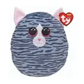 Ty Squish-a-Boo's, "Kiki", Katze, ca 20cm, grau gestreift