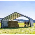 Shelter Logic Weidezelt "Run-In-Shed" Weideunterstand, 730 x 670 x 380 cm, grün, 49,64 m²