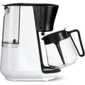 Tchibo Filterkaffeemaschine „Let’s Brew“, für bis zu 10 Tassen Filterkaffee, 1,2L Aroma-Glaskaraffe, Edelstahl-Warmhalteplatte, Tropf-Stopp,... - Schwarz