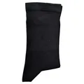 Wowerat Diabetikersocken Extra-weit Diabetes Strümpfe extrafein ohne Gummi (2er Pack) extra breit schwarz 51-54