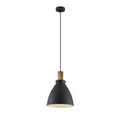 Lindby Pendelleuchte Hängeleuchte Trebale Schwarz Metall Deckenleuchte LED E27