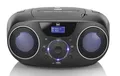 Dual DPCR 20S DAB+ FM-Radio-Tuner mit CD-Player, Bluetooth/USB-Wiedergabe