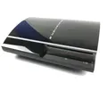 PS3 Konsole Fat 40 GB Festplatte Modell Nr. Cechg04 in Schwarz ohne alles Defekt #17S