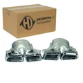DIEDERICHS TUNING 63mm ENDROHRBLENDEN SATZ passend für MERCEDES GL-KLASSE AMG