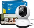Tapo TP-Link C220 360°-WLAN-Überwachungskamera für den Innenbereich, 2K 4MP, IR Nachtsicht, Bewegungserkennung, Zwei-Wege-Audio, kompatibel mit Alexa und Google Assistant, für Babys/Haustiere