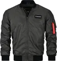 Bores Bomber Motorradjacke olive 5XL