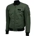Bores Bomber Textiljacke, schwarz-grün, Größe 5XL für Männer