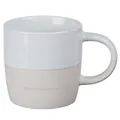 BUTLERS Tasse mit Henkel 350ml - Lieblingsmensch ME TIME - Kaffeetasse Steingut Becher | Tasse Keramik für Tee, Latte Macchiato, Cappuccino | Spülmaschinen- & Mikrowellengeeignet