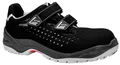 ELTEN Sicherheitsschuhe Impulse Grey Easy ESD S1, Damen und Herren, Textil, Kunststoffkappe (Leichter als Stahlkappe), leicht, sportlich 46, Schwarz-Grau