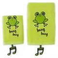 Milk&Moo Cacha Frog Kinder Handtuch 2er Set