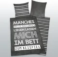 Sprüche Bettwäsche