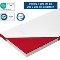 Genius eazzzy Topper Premium Heat Therapy 90x 200x 9cm mit Heizdecke und Memory Schaum , Bett Boxspringbett Topper