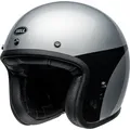 Bell Custom 500 Chassis, Jethelm - Silber/Schwarz - S