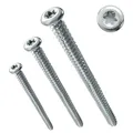 PARCO Fensterrahmenschrauben Rundkopf 7,5 x 112 mm | Pan Head | für Fensterbau | TX30 100 Stück