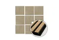Kaiser plastic Wandpaneel Akustikpaneele - Geräuschunterdrückung - Holzpaneele Wand, BxL: 60x60 cm, 0,36 qm, (1-tlg)