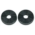 CIARRA (2st.) Aktivkohlefilter von AllSpares CBCF002 | CBCF002X2 kompatible mit CIARRA Dunstabzugshauben CBCS6201, CBCB6201, CBCB6736C, CBCS6906D, CBCB6906D, CBCS9201, CBCB9201