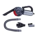 BLACK+DECKER Handsauger Autosauger für 12V Autosteckdose Dustbuster Pivot PV1200AV mit Bürstenaufsatz, Fugendüse, flexiblem Saugschlauch, Aufbewahrungsnetz, 5m Kabellänge