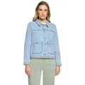 Cartoon Jackenblazer Damen mit Stickerei blau 42 EU