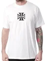 WEST COAST CHOPPERS - T-Shirt - Iron Cross - weiß/schwarz (XXL)
