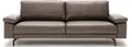 2-Sitzer "CR.450 elegantes Designsofa mit hohem Sitzkomfort", grau (beigegrau), B:180cm H:85cm T:95cm, CREATION BY ROLF BENZ, Sofas, 2-Sitzer