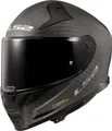 LS2 FF811 VECTOR II CARBON Integralhelm XL in grau/schwarz
