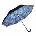 Goebel Upside Down Regenschirm Upside-Down Schirm Claude Monet - Seerosen bunt