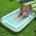 Sloosh Aufblasbarer Sonnenpool mit Kissen und Seil 85x57 Zoll
