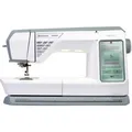 Husqvarna Viking Nähmaschine Topaz 55Q mit 7-Zoll-Farb-Touchscreen, 250 mm Arbeitsfläche, 470 Stichen und SENSORSYSTEMTM - Weiß