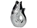 Giftcompany Dekovase Monsieur Carafon Vase / Karaffe Fisch S silber 1,2l (Vasen)