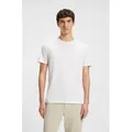 BOSS ORANGE T-Shirt Tegood Rundhalsausschnitt, Regular Fit, Logoschriftzug weiß XL (52)