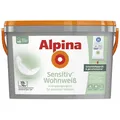 Alpina Innenfarbe Wandfarbe Sensitiv Wohnweiß 10 L matt frei von Reizstoffen