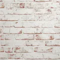 Pop Up Panel selbstklebend 52x250cm 3D-Effekt 95570-1 Mauer Stein creme rot (18,