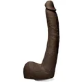 Doc Johnson - Signature Cocks Isiah Maxwells 10 Zoll ULTRASKYN realistischer Dildo - Braun, 430 g