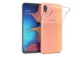 EAZY CASE Handyhülle Slimcover Clear für Samsung Galaxy A20e 5,8 Zoll, durchsichtige Hülle Ultra Dünn Silikon Backcover TPU Telefonhülle Klar
