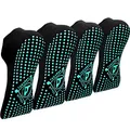 ELUTONG Yoga Socken Anti-Rutsch-Socken (4 Paare) für Damen Pilates, Barre, Tanz, Ballett, Kampfsport, Trampolin, Yoga，Fitness, Krankenhaus, Reha, Heim- und Körperbalance EU 35-40