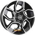 Mak Express gloss black 6.5x16 ET65 - LK5/130 ML78.1 Alufelge schwarz