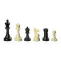 Philos Spiel, Schachfiguren - Nerva - Kunststoff - Staunton - Königshöhe 95 mm