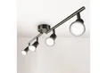 B.K.Licht LED Deckenspots, Leuchtmittel wechselbar, Warmweiß, LED Deckenleuchte, Strahler schwenkbar, Inkl. 4 x 3W Leuchtmittel GU10