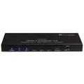 HDMI Spllitter 1x4 Ultra-HD 4K 60Hz Scaler Downscaler Verteiler 4-fach