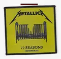 🤘Metallica - 72 Seasons  gewebter Aufnäher-woven Patch Neu & Official!
